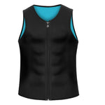 Corsetto fitness uomo in neoprene con cerniera XXL-4XL