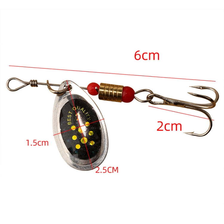 Roadrunner False Bait Paillettes Set esche pesca 5 o 10 pezzi