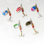 Roadrunner False Bait Paillettes Set esche pesca 5 o 10 pezzi