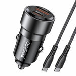 Caricabatteria da auto QC3.0 PD30W USB-C Dual Port