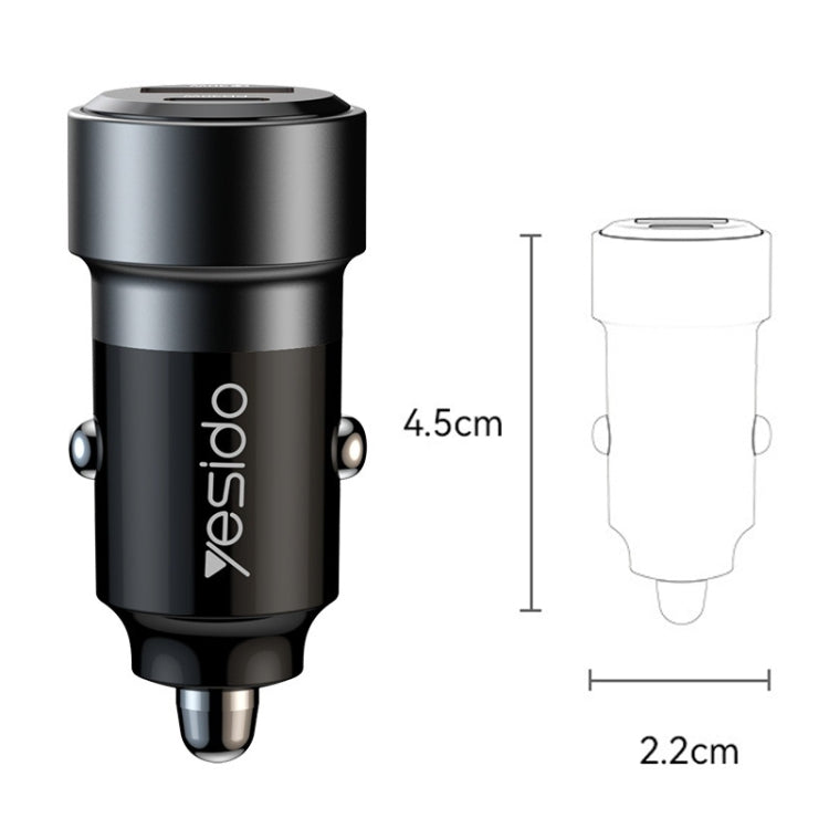 Caricabatteria da auto QC3.0 PD30W USB-C Dual Port