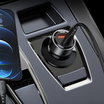 Caricabatteria da auto QC3.0 PD30W USB-C Dual Port
