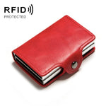 Portacarte pop-up automatico in metallo con protezione RFID
