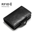 Portacarte pop-up automatico in metallo con protezione RFID