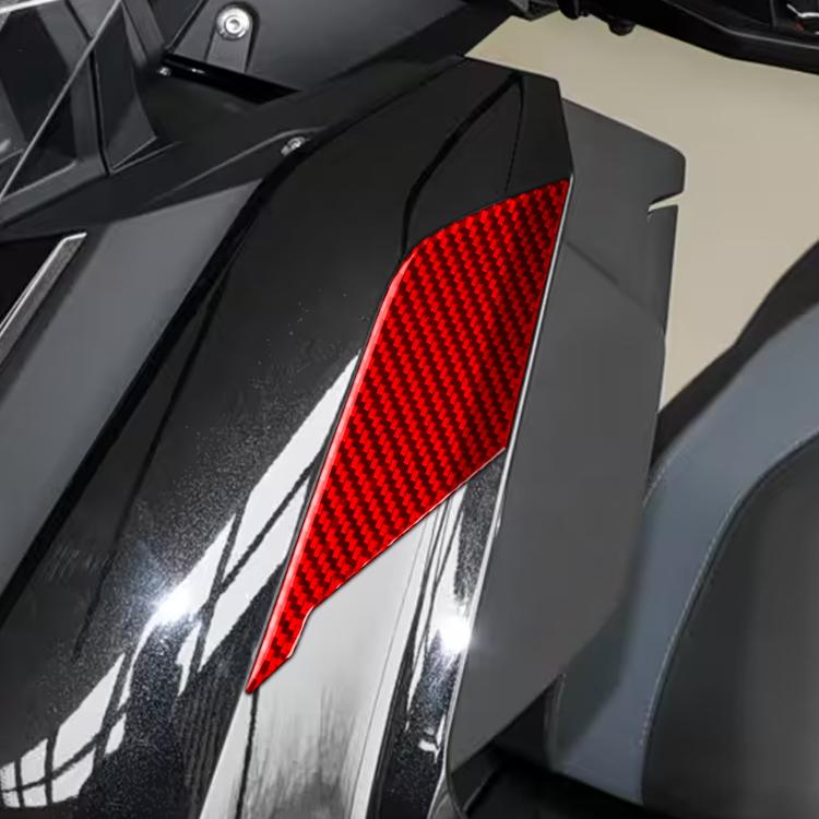 Adesivi anteriori e laterali in fibra di carbonio per BMW C400X 2