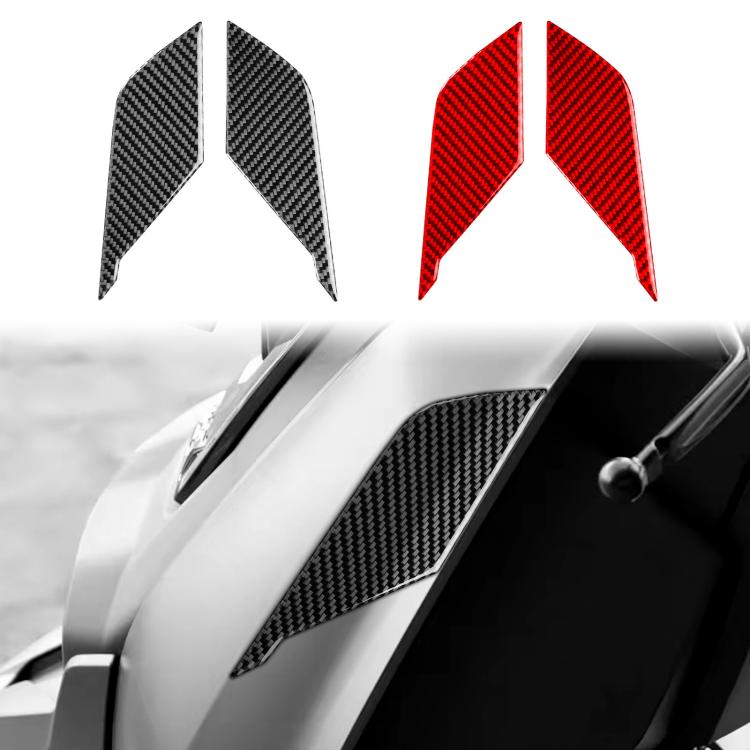 Adesivi anteriori e laterali in fibra di carbonio per BMW C400X 2