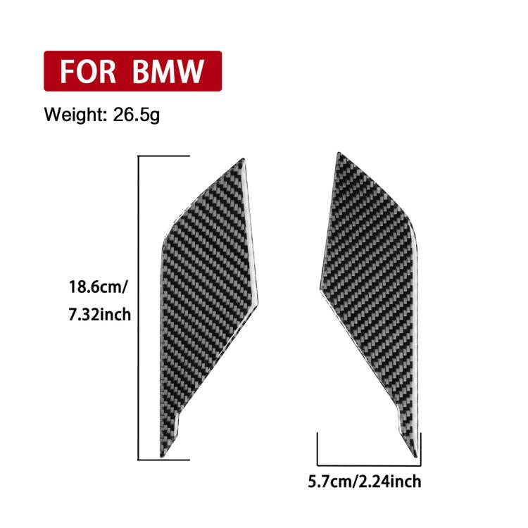 Adesivi anteriori e laterali in fibra di carbonio per BMW C400X 2
