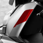 Adesivi anteriori e laterali in fibra di carbonio per BMW C400X 2