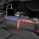 Scatola portaoggetti per seggiolino auto in pelle PU