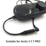 Cavo adattatore audio per cuffie SteelSeries Arctis 3 5 7