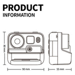 Fotocamera istantanea per bambini 4800 W pixel doppio obiettivo