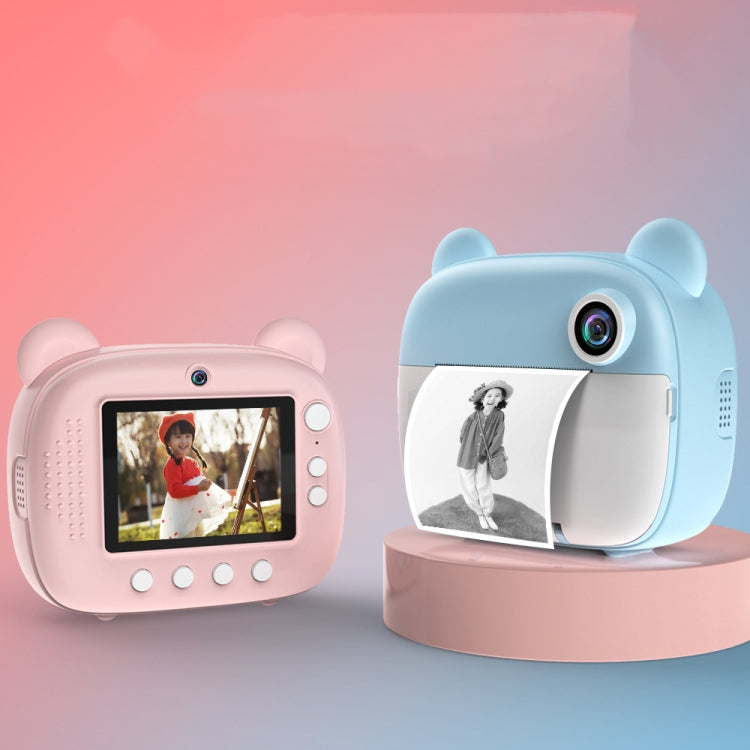 Fotocamera istantanea per bambini con doppio obiettivo 1080P