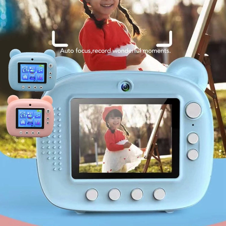Fotocamera istantanea per bambini con doppio obiettivo 1080P