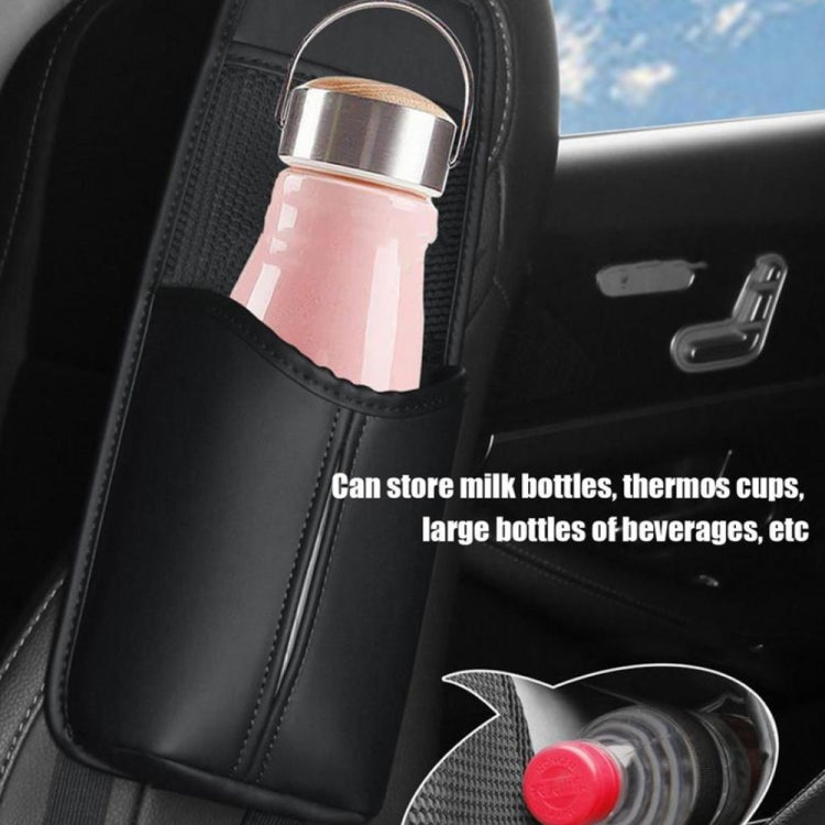 Borsa organizer in pelle per seggiolino auto 40x16 cm