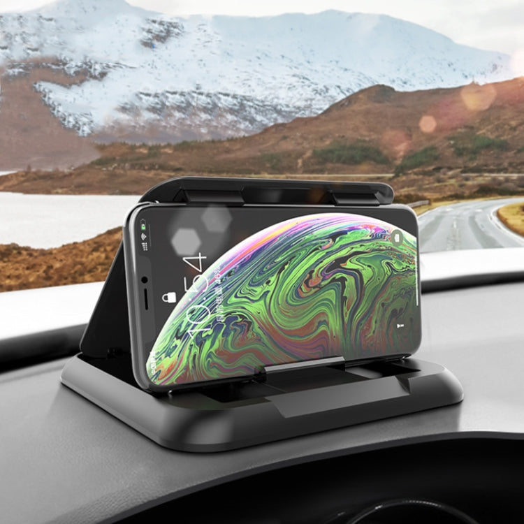 Supporto auto in silicone con motivo fibra di carbonio