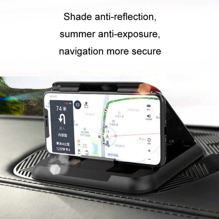 Supporto auto in silicone con motivo fibra di carbonio
