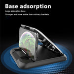Supporto auto in silicone con motivo fibra di carbonio