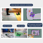 Yahboom Lidar ROS2 Robot SLAM Mappatura TOF MS200