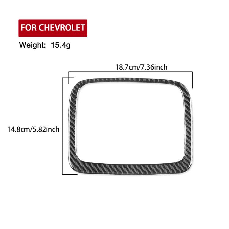 Adesivo decorativo fibra di carbonio per Chevrolet Malibu 2016-20