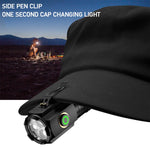 Mini torcia ricaricabile 3 LED 2000LM impermeabile