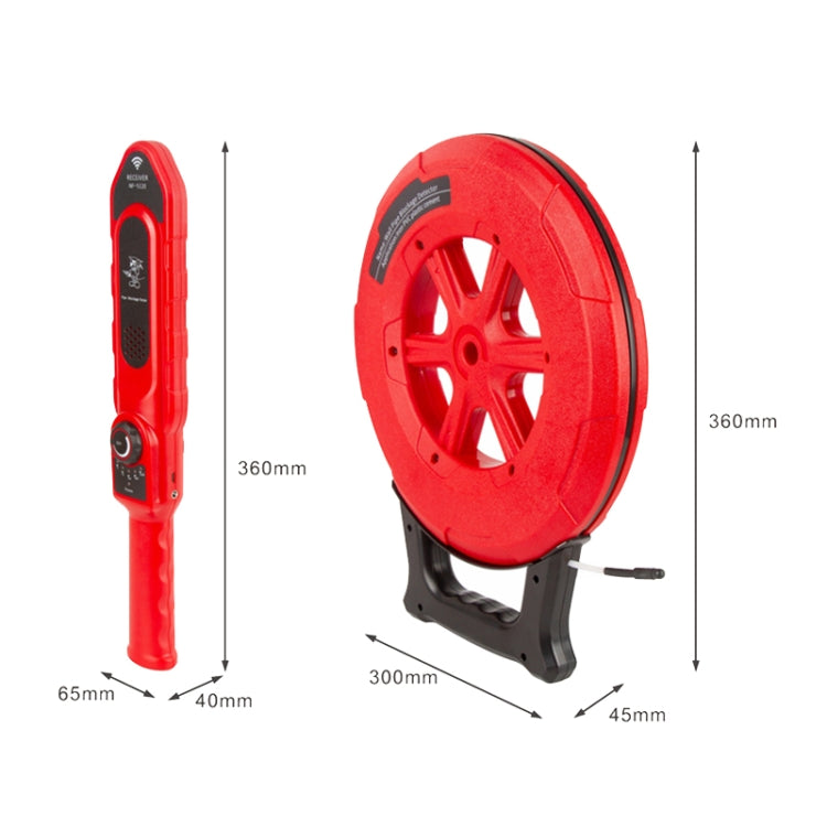 Rilevatore intasamento tubi ferro PVC cemento acciaio