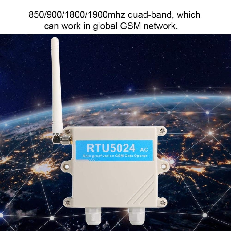 Modulo GSM apri garage impermeabile RTU5024 2G