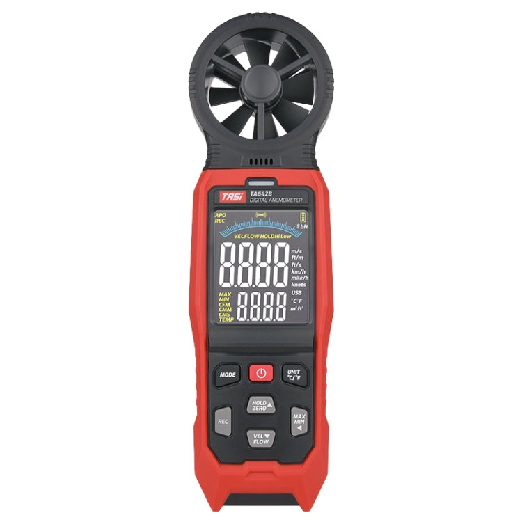 Misuratore digitale velocità vento portatile TASI TA642