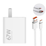 Caricabatterie rapido Xiaomi MDY-12-EF 67W USB