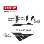 Per Honda ADV350 2022-2026, set di 8 adesivi protettivi per pannello laterale posteriore inferiore.