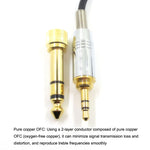 Cavo aggiornamento cuffie mini 1.2m e 2m compatibile