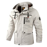 Giacca casual uomo con cappuccio autunno inverno