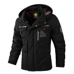 Giacca casual uomo con cappuccio autunno inverno