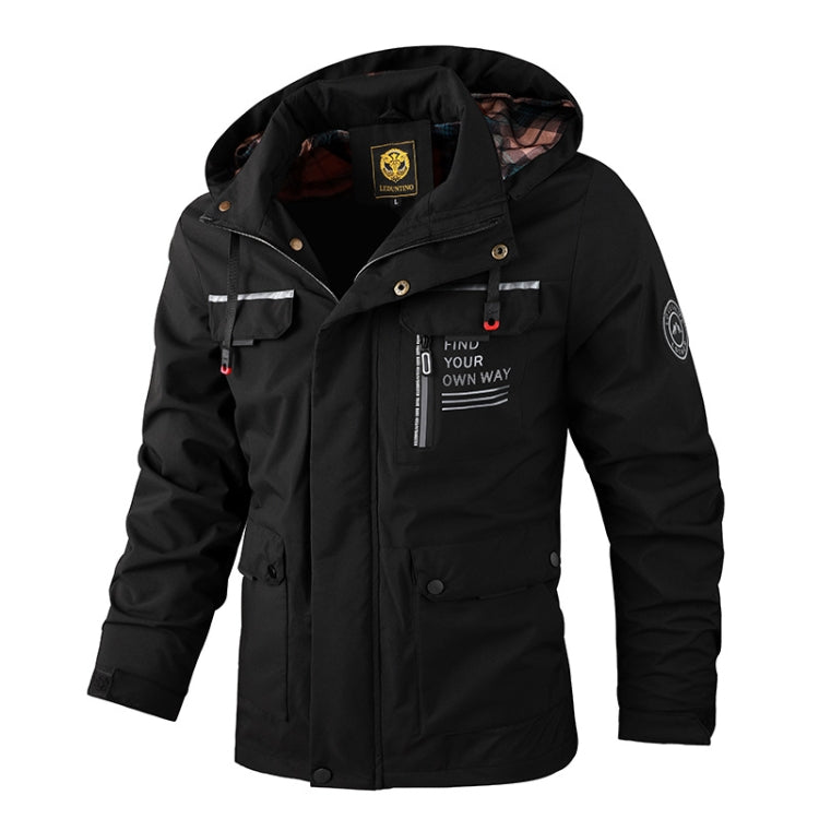 Giacca casual uomo con cappuccio autunno inverno