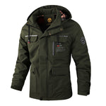 Giacca casual uomo con cappuccio autunno inverno