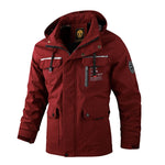 Giacca casual uomo con cappuccio autunno inverno
