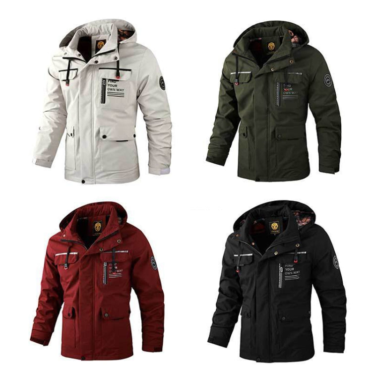 Giacca casual uomo con cappuccio autunno inverno