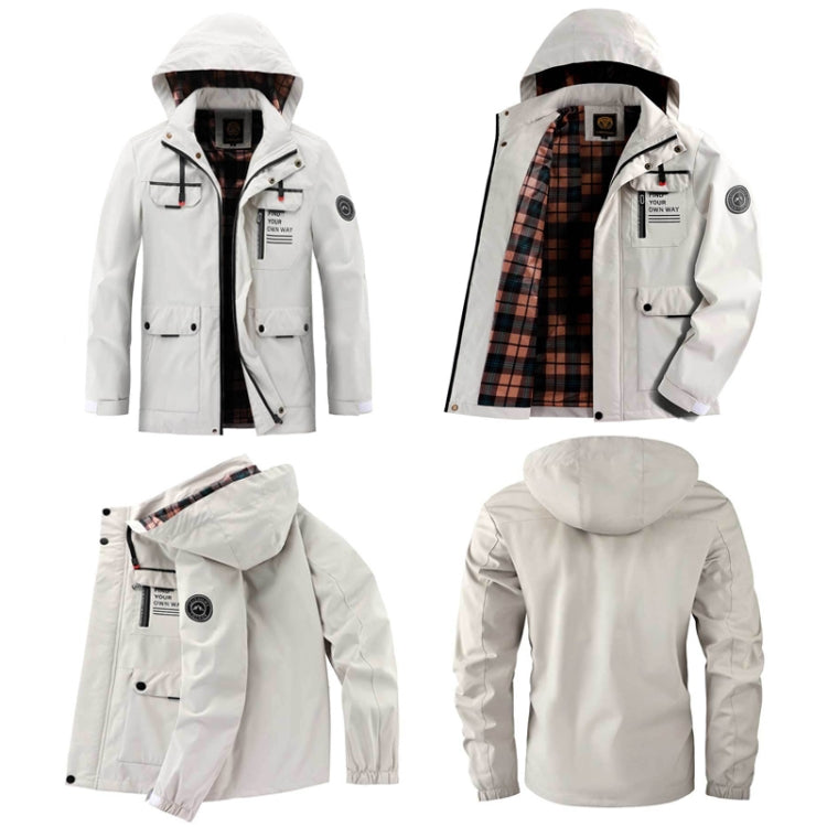 Giacca casual uomo con cappuccio autunno inverno