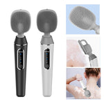 Spazzola da bagno elettrica in silicone a vibrazione
