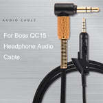 Cavo audio intrecciato 3,5 mm per cuffie Boss QC15