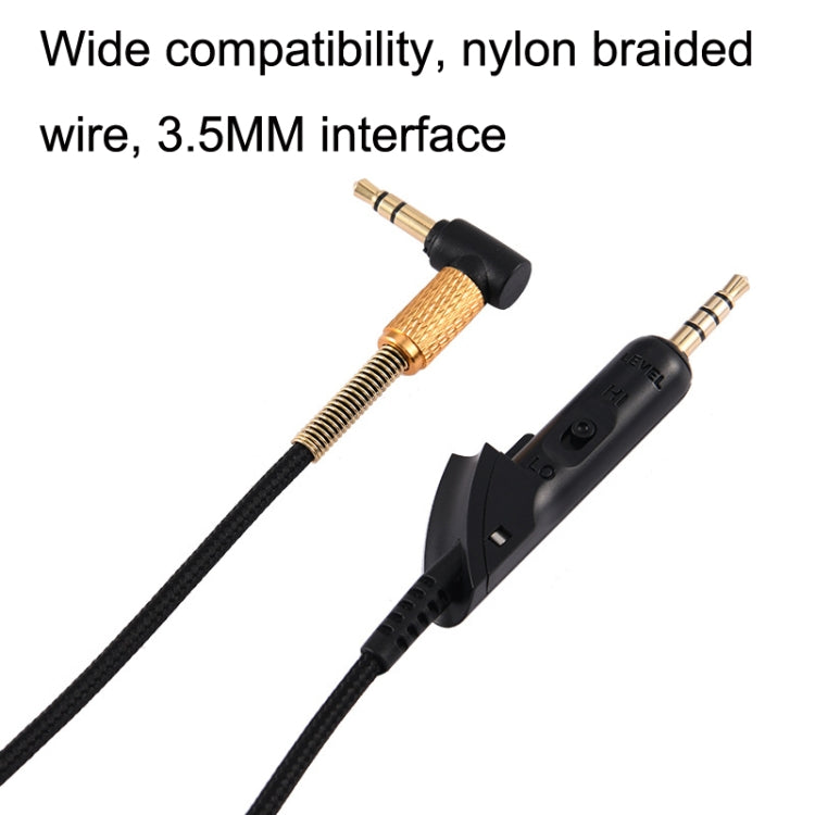 Cavo audio intrecciato 3,5 mm per cuffie Boss QC15
