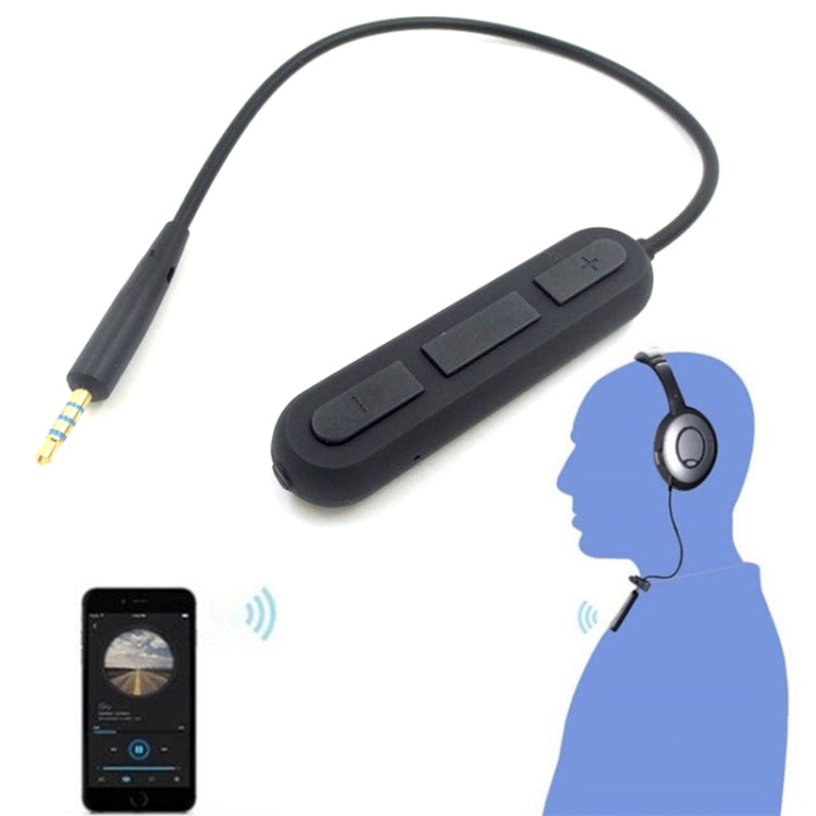 Cavo Bluetooth per cuffie BOSE QC25, AKG Y50 25cm nero