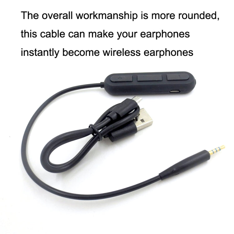 Cavo Bluetooth per cuffie BOSE QC25, AKG Y50 25cm nero