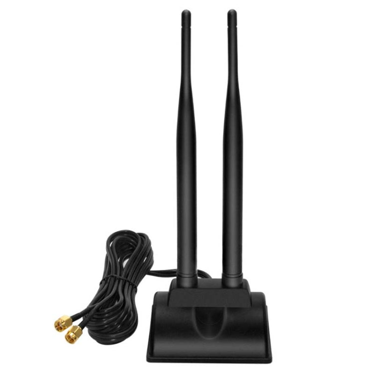 Antenna WiFi magnetica 6dBi 2,4-5,8 GHz con connettore SMA
