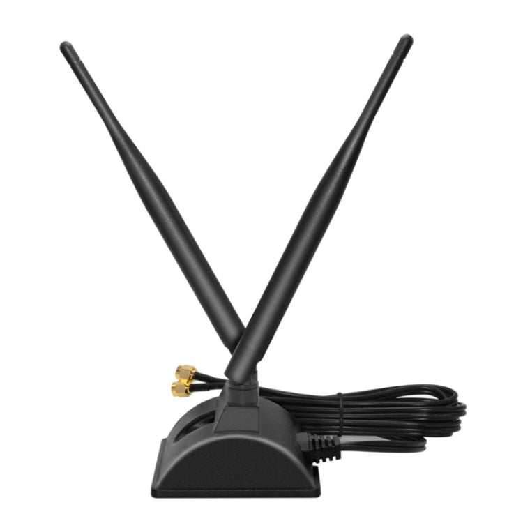 Antenna WiFi magnetica 6dBi 2,4-5,8 GHz con connettore SMA