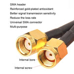 Antenna WiFi magnetica 6dBi 2,4-5,8 GHz con connettore SMA