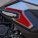 Per Honda ADV350 2022-2026, set di 4 protezioni inferiori per poggiapiedi posteriori (4 pezzi).
