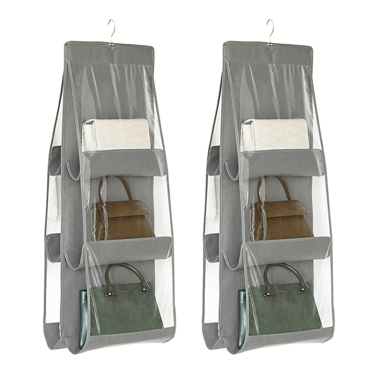 Set 2 sacchetti trasparenti antipolvere doppia faccia 35x90 cm