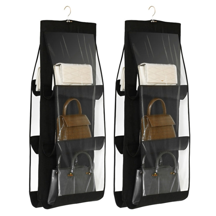 Set 2 sacchetti trasparenti antipolvere doppia faccia 35x90 cm