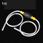 Pompa manuale autoadescante per olio con tubo PVC trasparente