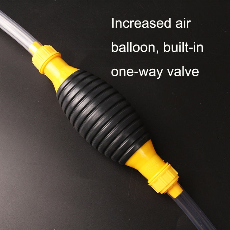 Pompa manuale autoadescante per olio con tubo PVC trasparente